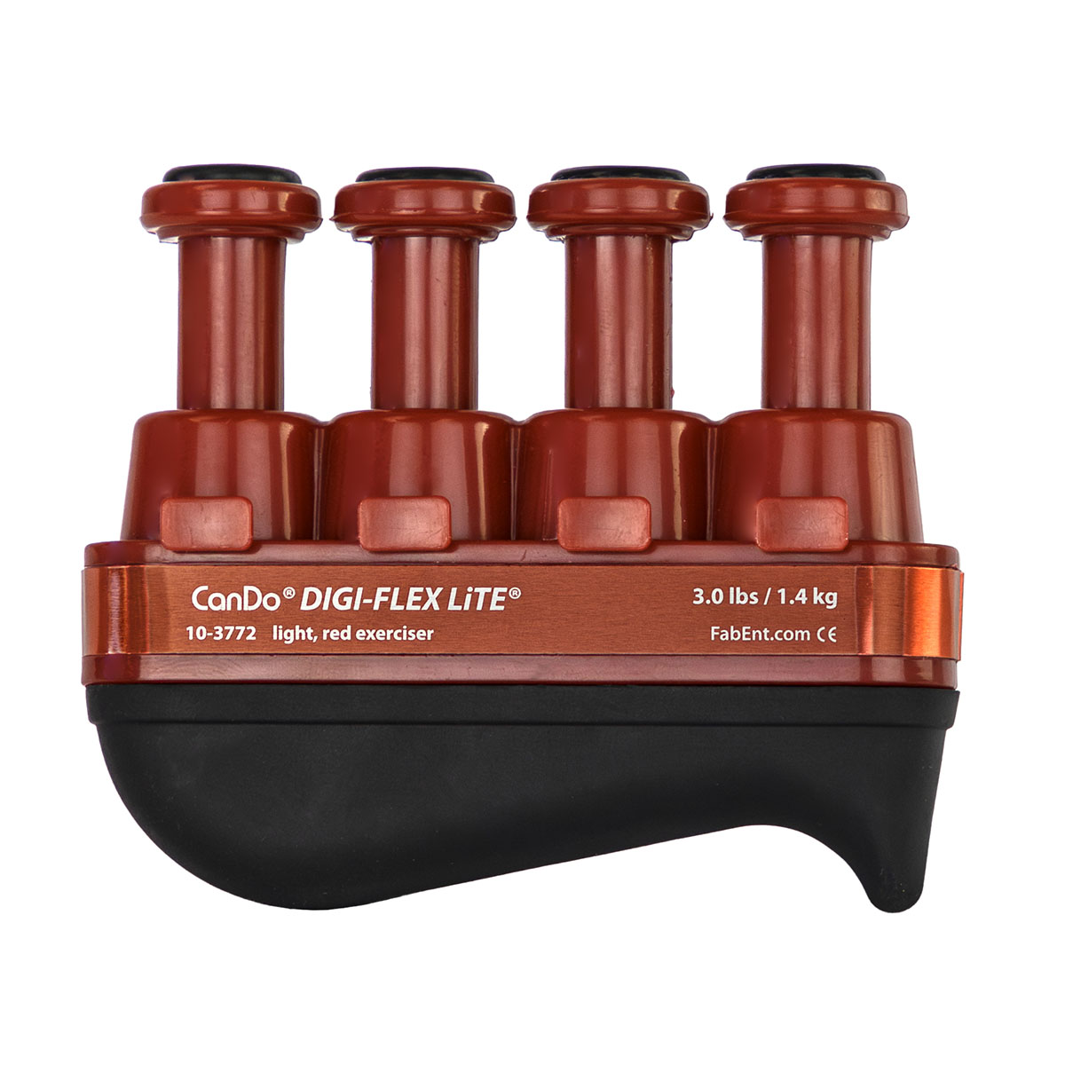 Ejercitador Manual Digiflex Lite Rojo Para Mano Y Dedos, Rehabilitación Física. Distribuidor Mayorista, Precios Por Mayor.
