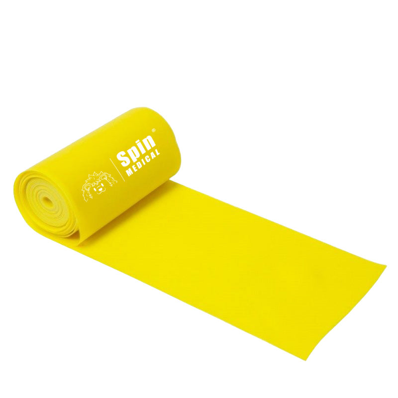 Banda Elástica 5,5 Amarilla Para Rehabilitación Ligera Y Ejercicios Suaves. Distribuidor Mayorista, Precios Por Mayor.