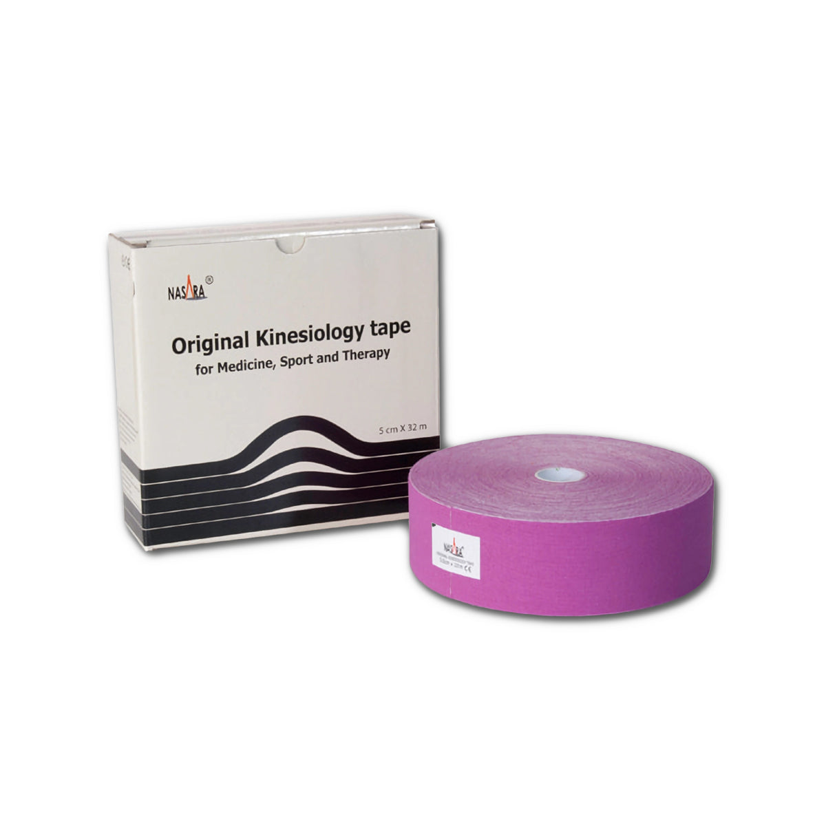 Cinta Nasara Lavanda En Uso Para Terapia Física Y Rehabilitación Muscular. Distribuidor Mayorista, Precios Por Mayor.