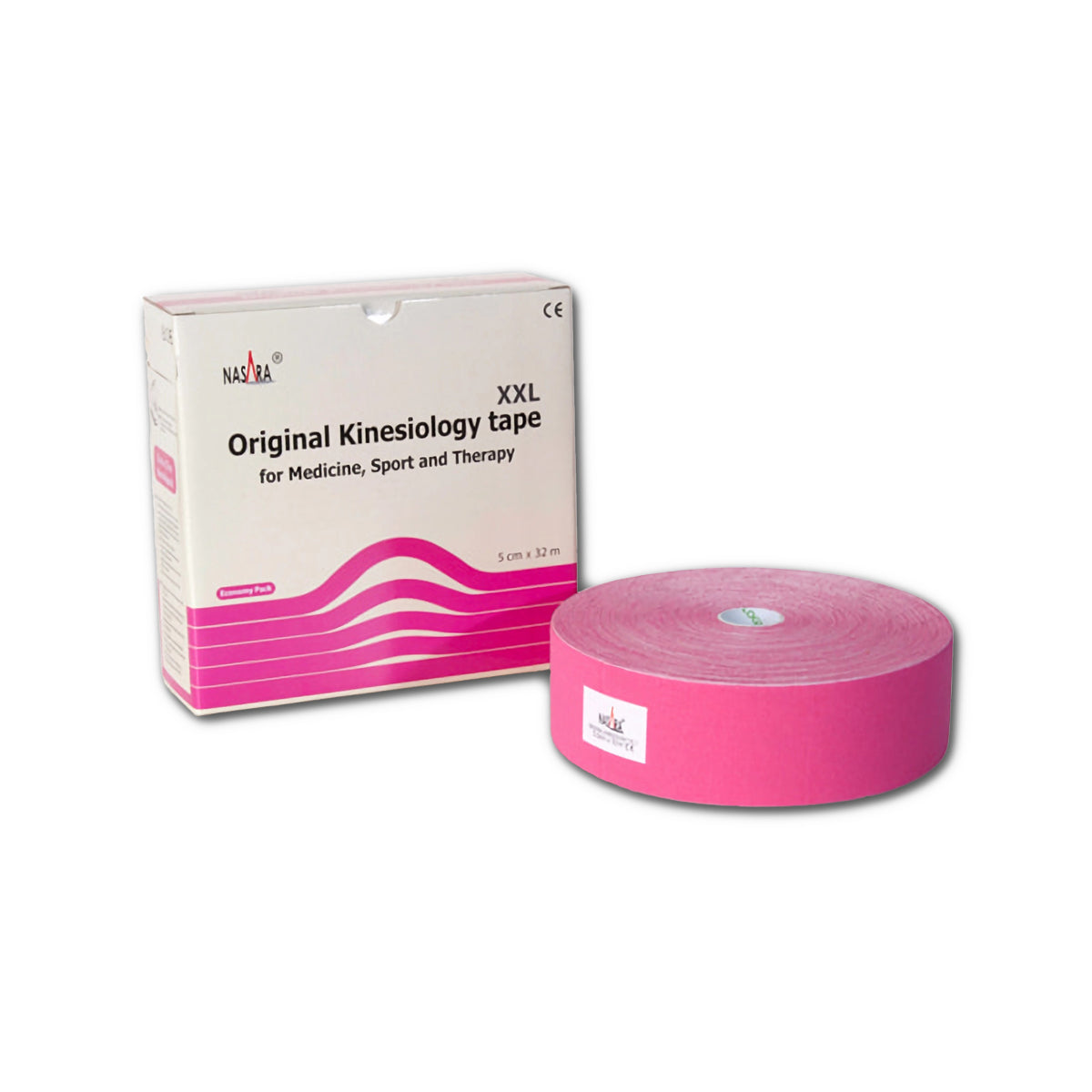 Cinta Kinesiológica Fucsia Para Vendaje Terapéutico Y Fisioterapia. Distribuidor Mayorista, Precios Por Mayor.