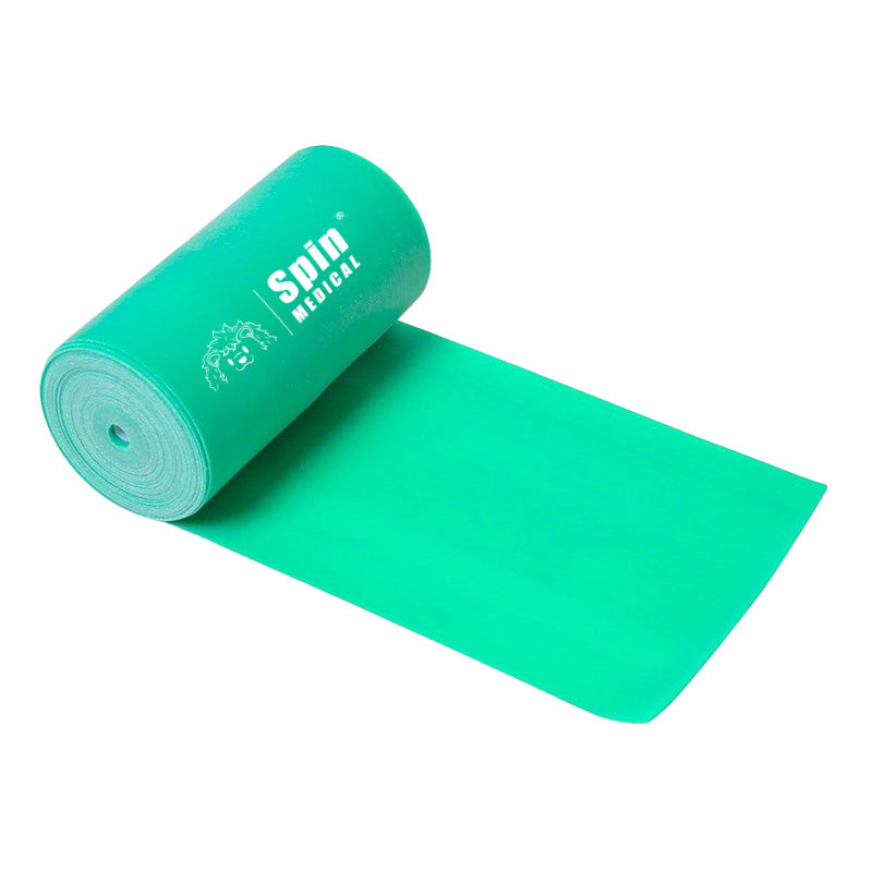 Banda Elástica 5,5 Verde Para Fisioterapia Y Entrenamiento Funcional. Distribuidor Mayorista, Precios Por Mayor.