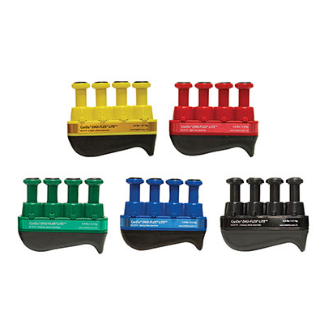 Set De Ejercitadores Digiflex Lite Colores Variados Para Rehabilitación Y Terapia Manual. Distribuidor Mayorista, Precios Por Mayor.