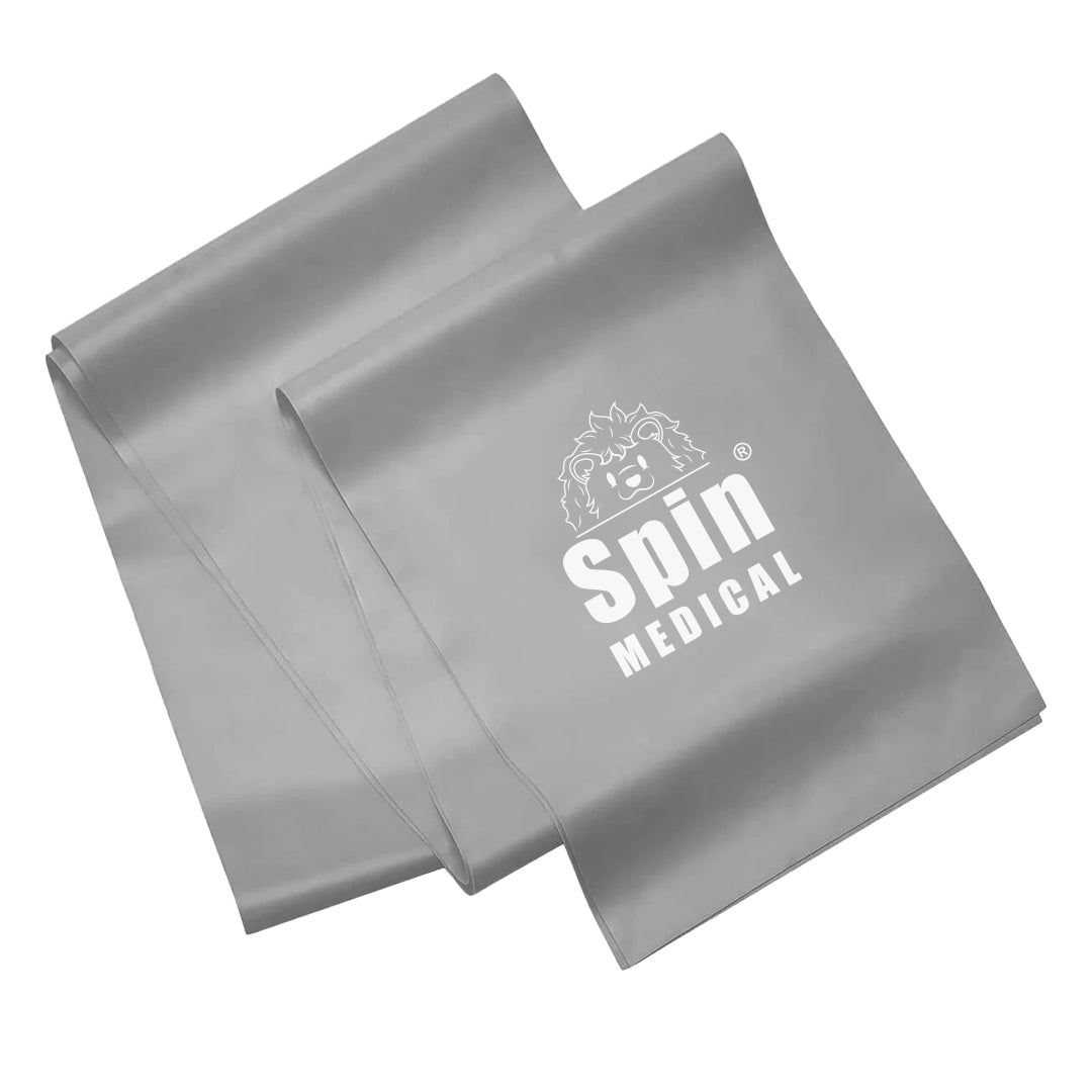 Banda Elástica 1,5 Gris Alta Resistencia Para Rehabilitación. Distribuidor Mayorista, Precios Por Mayor.