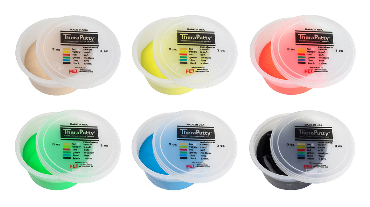Masa Terapéutica Theraputty 2oz Para Ejercicios De Mano Y Fisioterapia. Distribuidor Mayorista, Precios Por Mayor.