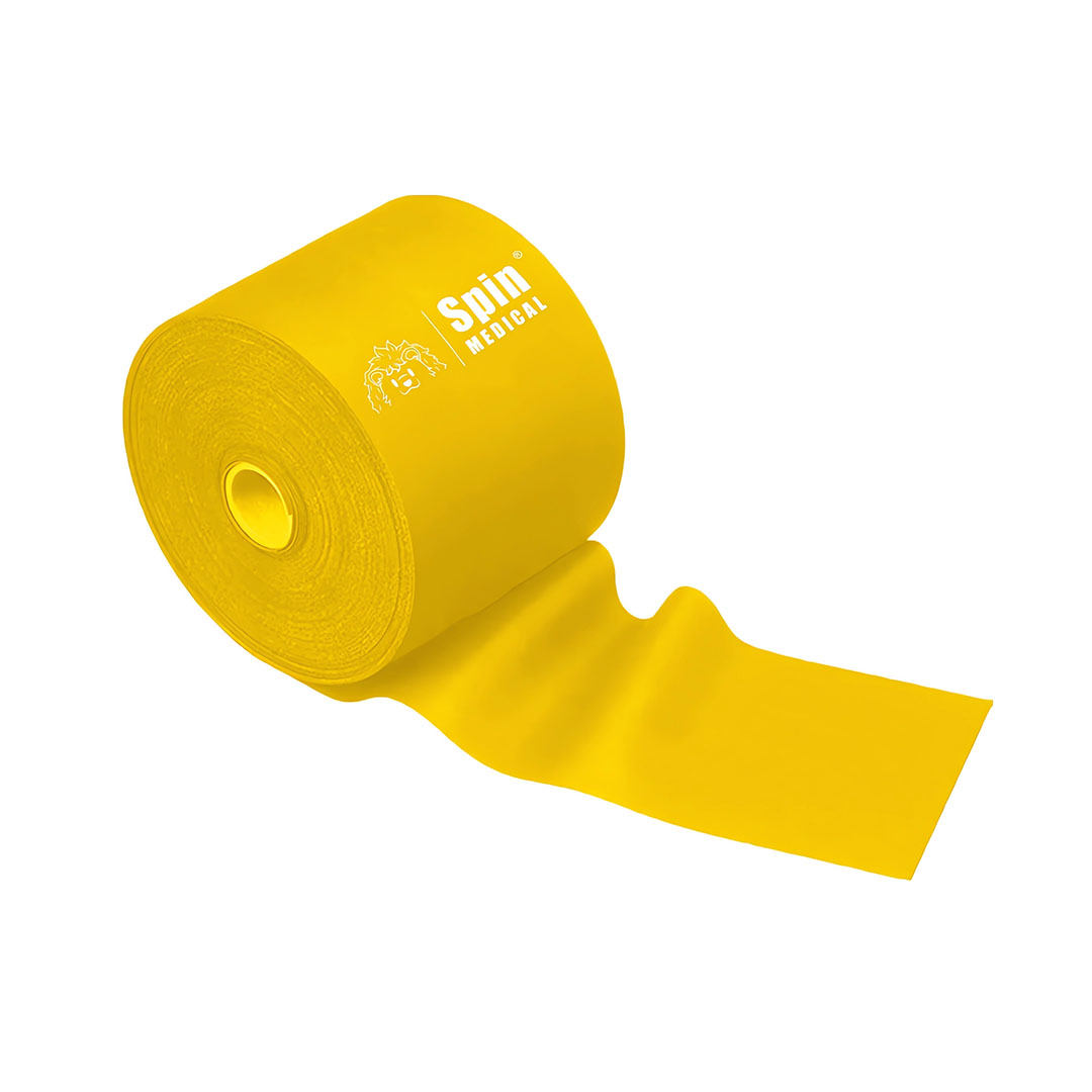 Banda Elástica 45 Amarilla Para Ejercicios De Rehabilitación Suave. Distribuidor Mayorista, Precios Por Mayor.
