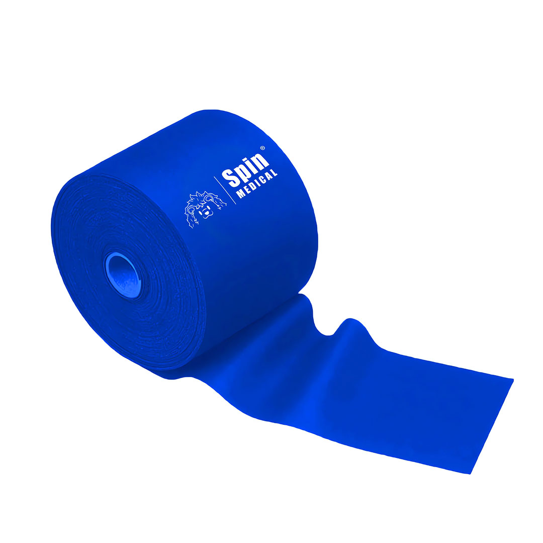 Banda Elástica 45 Azul Para Ejercicios De Rehabilitación Y Resistencia. Distribuidor Mayorista, Precios Por Mayor.