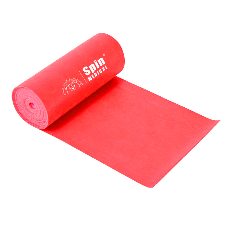 Banda Elástica 5,5 Roja Para Rehabilitación Y Terapia Física. Distribuidor Mayorista, Precios Por Mayor.