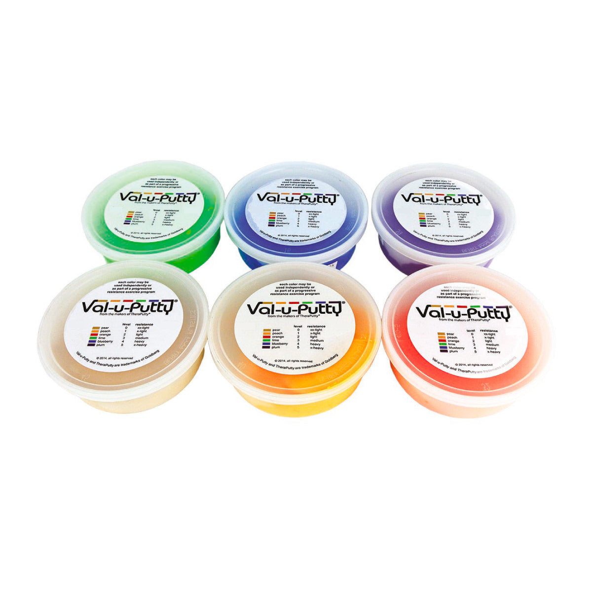 Masa Terapéutica Val U Putty 6oz Para Rehabilitación Y Fisioterapia. Distribuidor Mayorista, Precios Por Mayor.