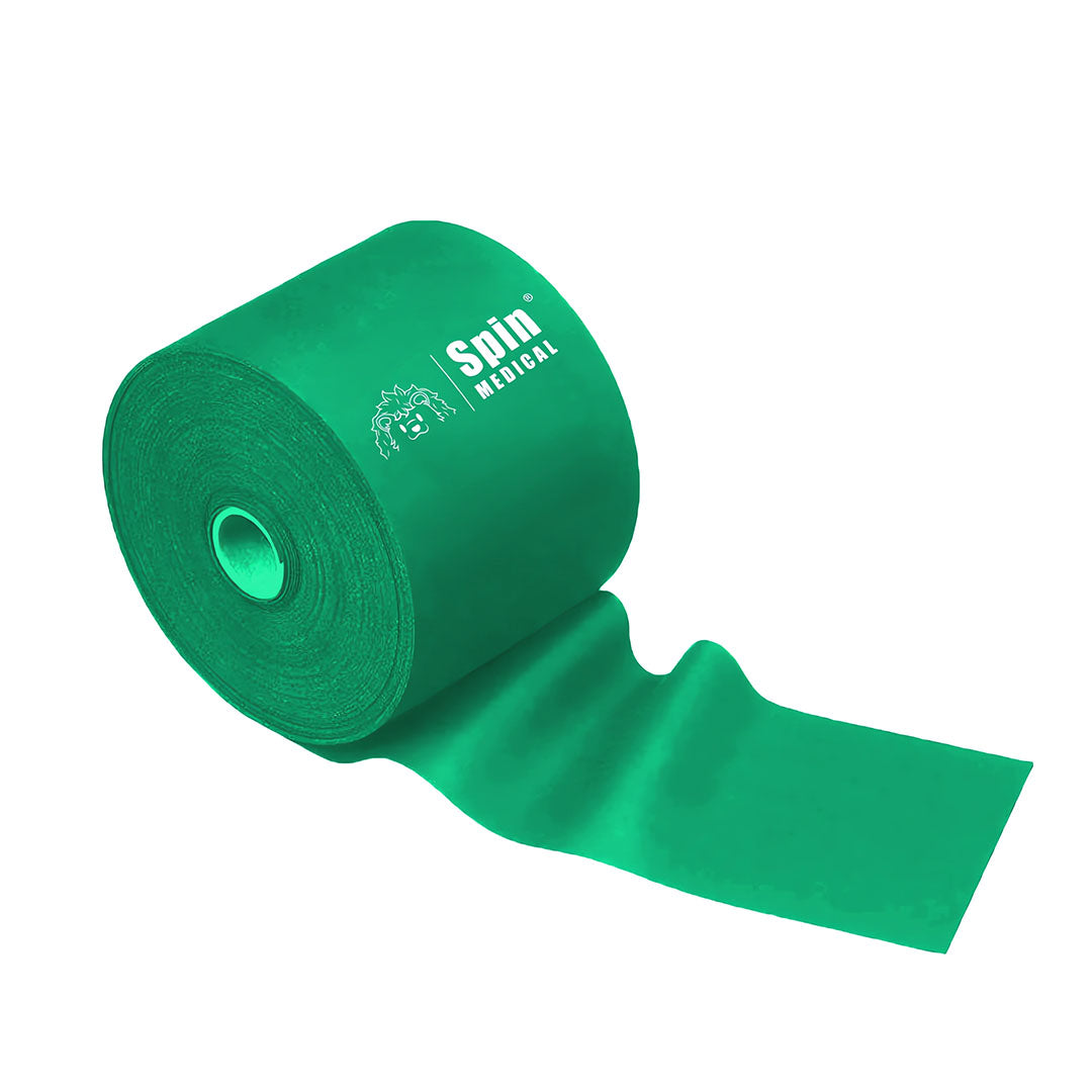 Banda Elástica 45 Verde Para Ejercicios De Rehabilitación Y Entrenamiento. Distribuidor Mayorista, Precios Por Mayor.