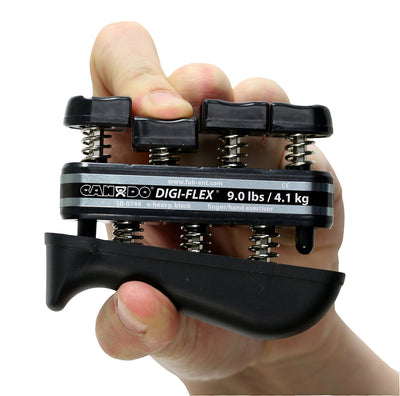 Ejercitador Digiflex Negro Para Rehabilitación Kinésica Y Kinesiologia