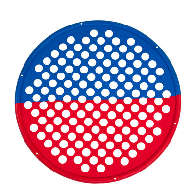 Aro Power Web azul/rojo 14” para entrenamiento terapéutico y rehabilitación kinésica