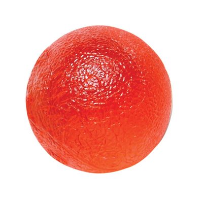 Pelota De Gel Roja Cando En Uso Terapéutico Para Mano Y Dedos
