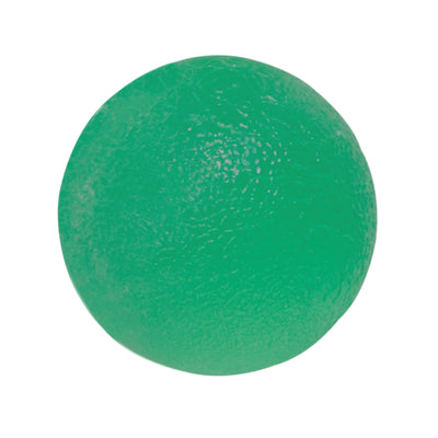 Pelota Gel Verde Cando En Ejercicio De Mano Y Dedos