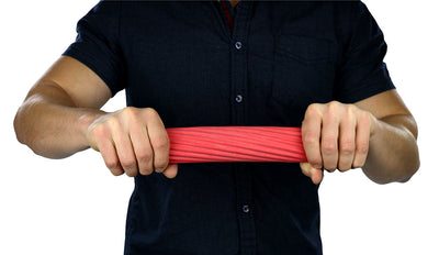 Flex Bar rojo Cando para kinesiologia y ejercicios de torsión