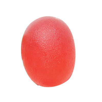 Pelota Gel Roja Cando En Ejercicio Manual