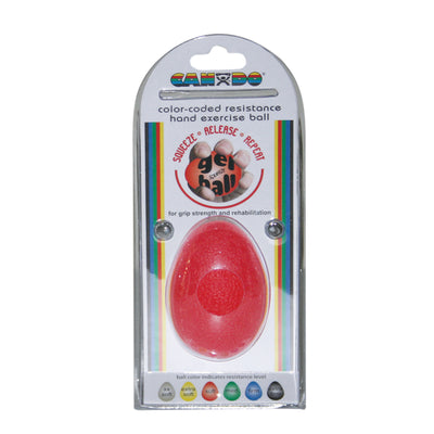 Pelota De Gel Huevo Cando Roja Para Ejercicios De Mano