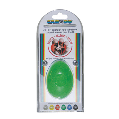 Pelota De Gel Huevo Cando Verde Para Ejercicios De Rehabilitación