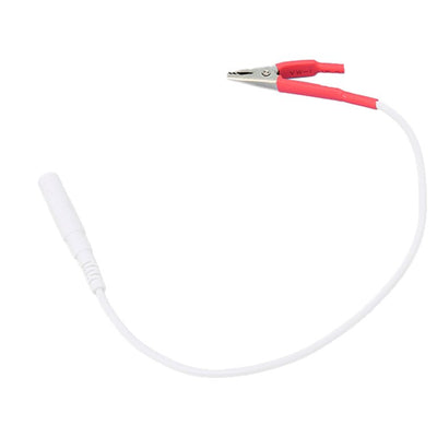 Cable Con Pinza Caimán Para Electropunción Y Terapia Eléctrica