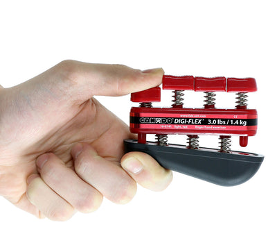 Ejercitador Manual Digiflex Rojo Para Mano Y Dedos, Rehabilitación Física