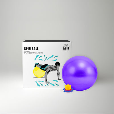 Pelota Yoga 55 Cm En Ejercicio Terapéutico De Estabilidad