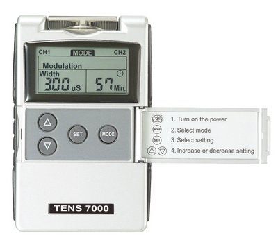 TENS EMS 7000 Recargable + Set Electrodos