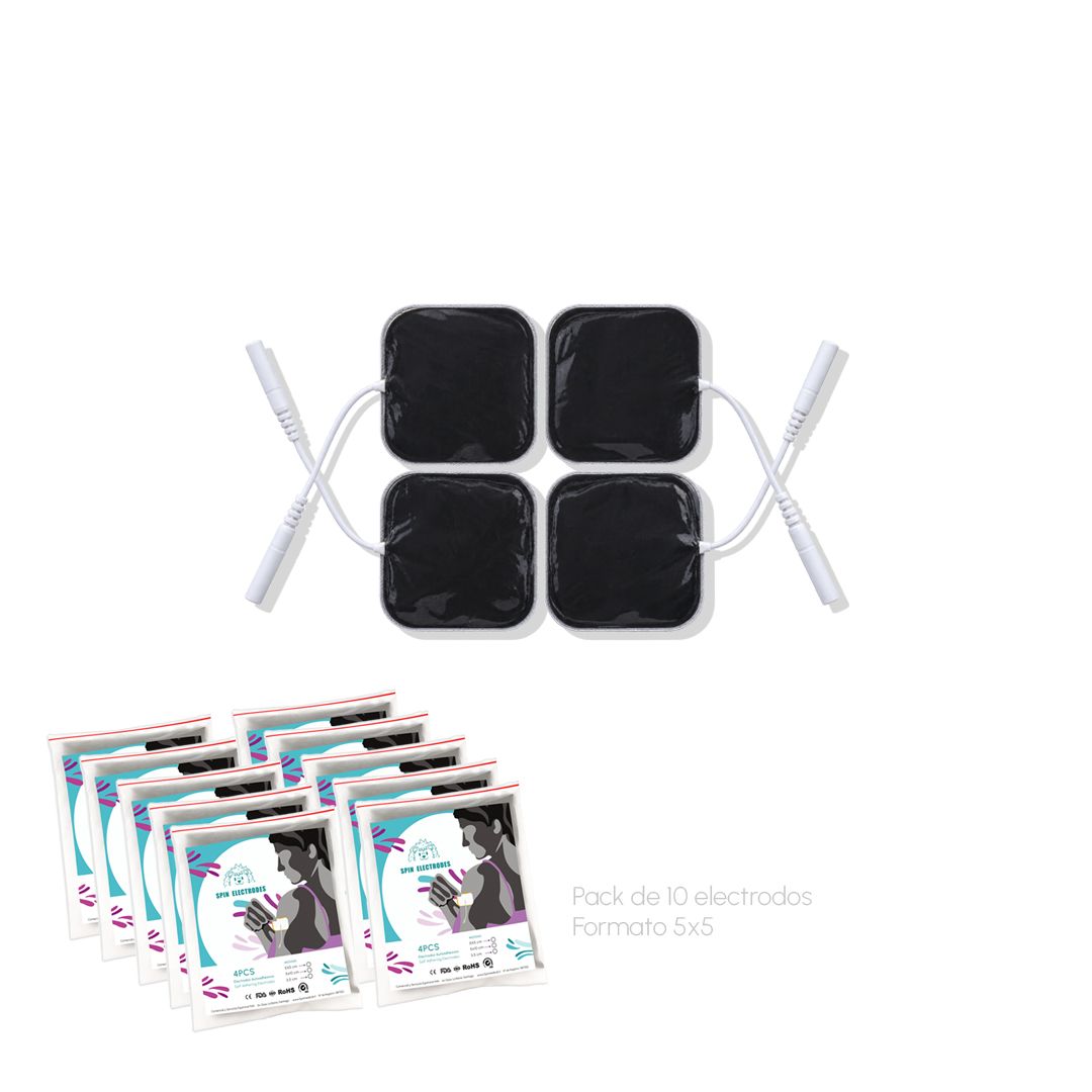 10 Set Electrodos 5x5 - Spin Medical