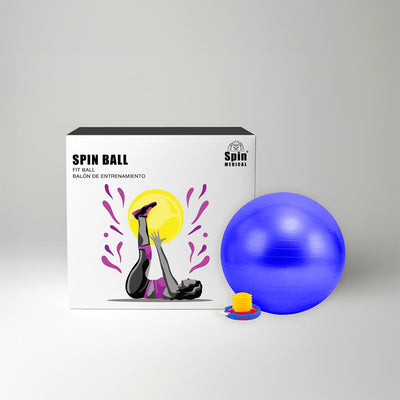 Pelota De Yoga 75 Cm (Fitball) Para Estabilidad, Core Y Rehabilitación