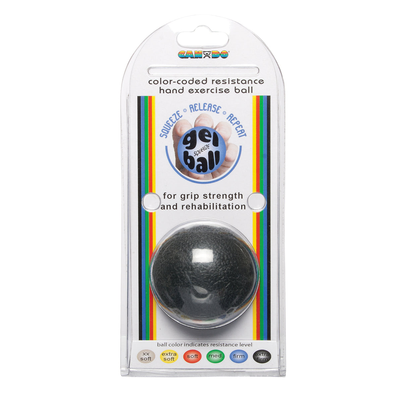 Pelota De Gel Cando Negra Para Ejercicios De Mano