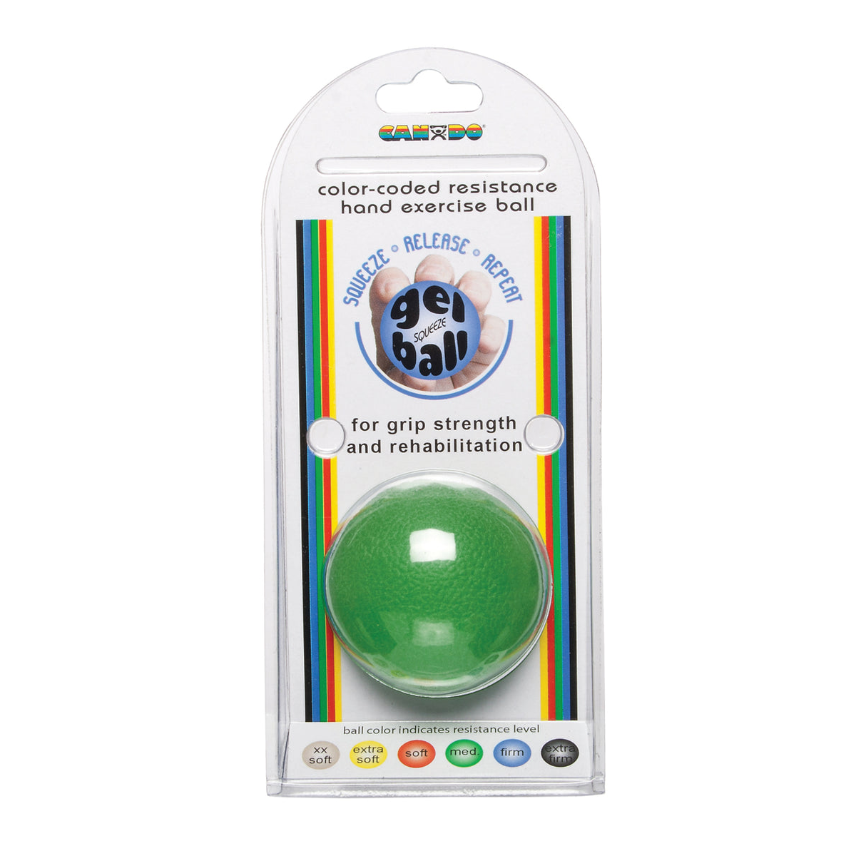 Pelota Gel Verde Cando