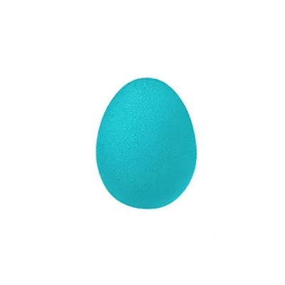 Pelota Gel Azul Cando En Ejercicio Manual